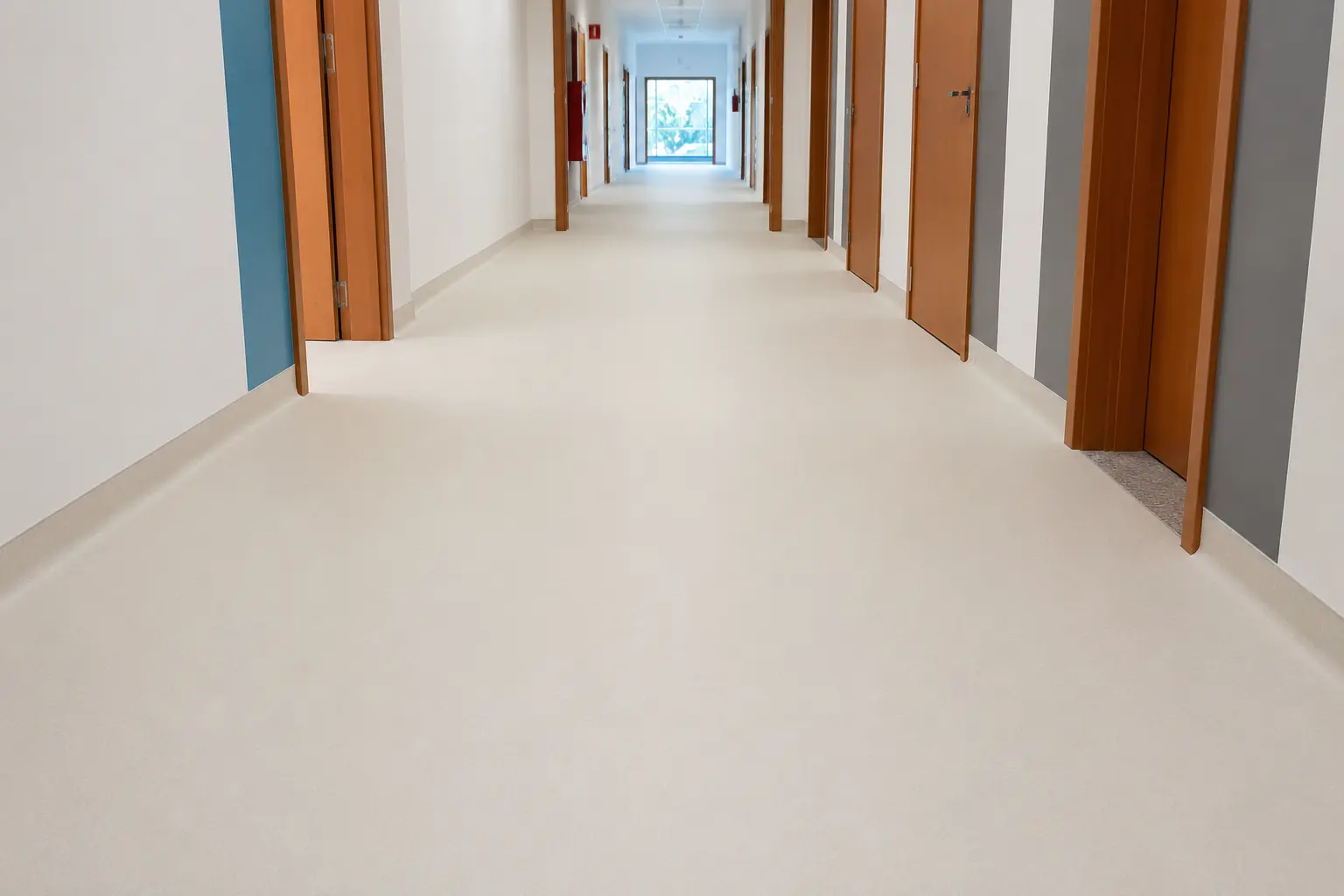 Manta hospitalar Florianópolis SC instalada pela Só Pisos na FCEE